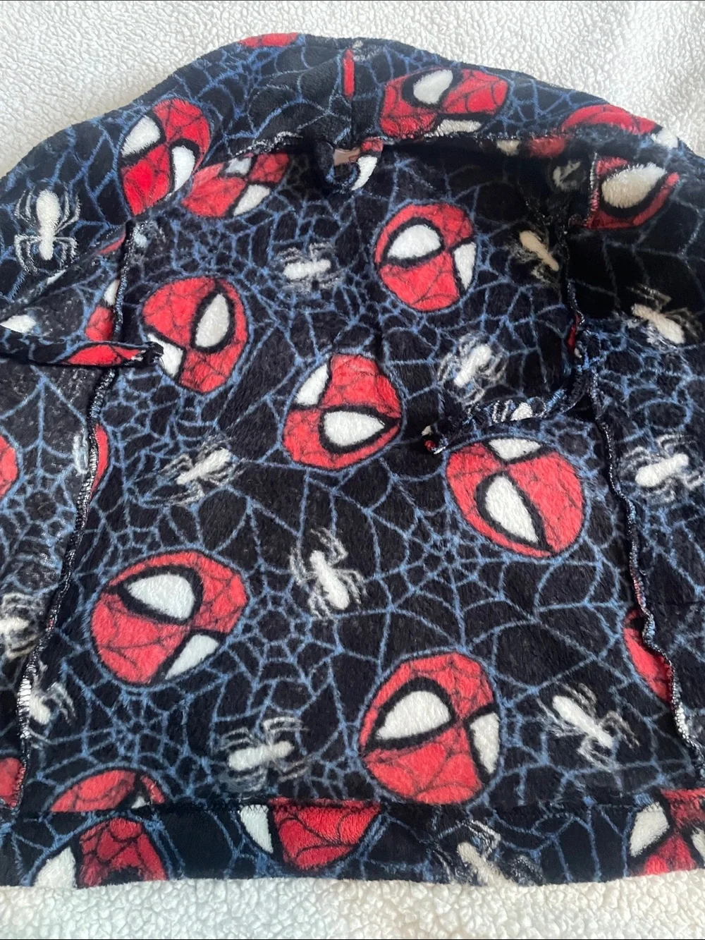 Toddler Spider-Man Navy & Red Fleece Robe